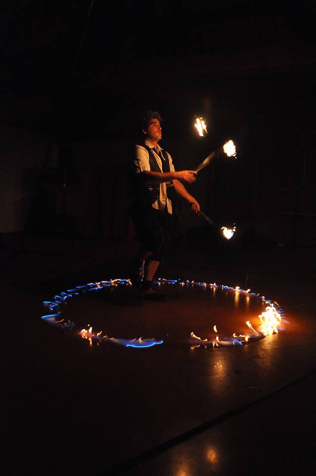 jongle de feu